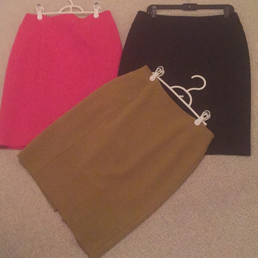 3 skirts from Nordstrom. Wool. Lined.